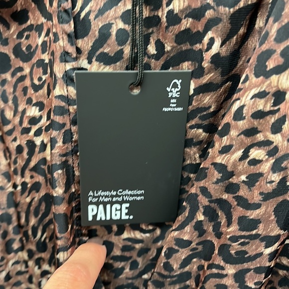 Paige Nadynne Animal Print Body Suit Sleeveless M - Picture 10 of 13